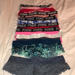 BUNDLE 💗 10 VS PINK panties for $23